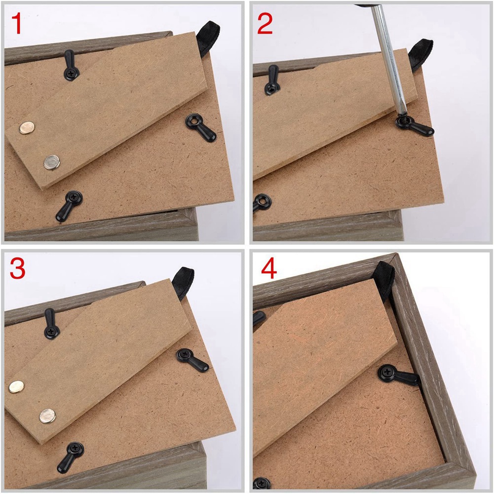 ABYN-Picture Frame Turn Button - Bamboo Photo Frame recensie en prijs