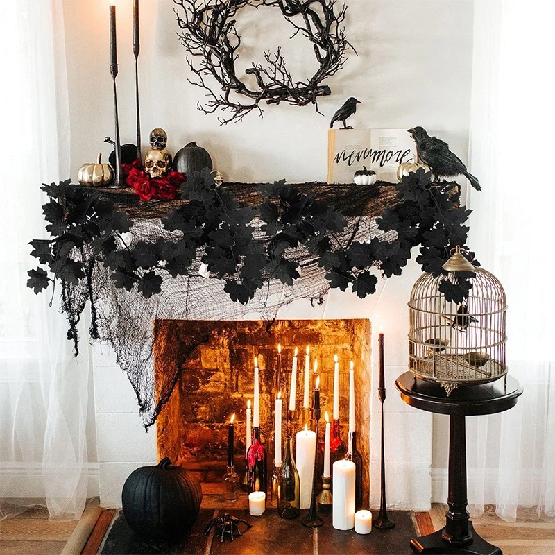 Zwarte eucalyptusbladeren sten - Pampas Grass Decor recensie en prijs