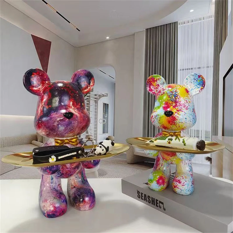 29Cm Graffiti Beer Beeldje Hui - Home Decor Y2K recensie en prijs