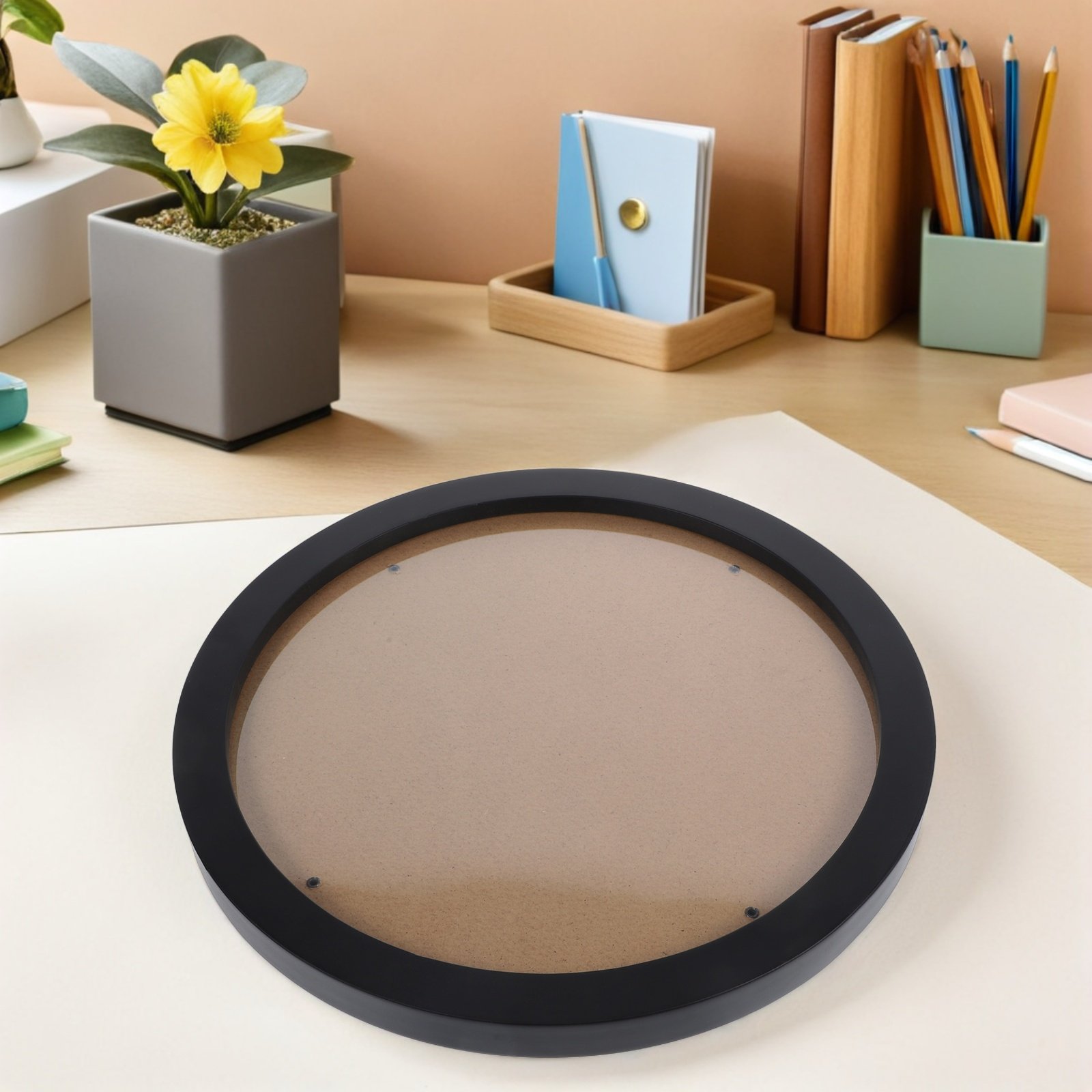 Ronde borduurwerkdisplayframe  - Bamboo Photo Frame recensie en prijs