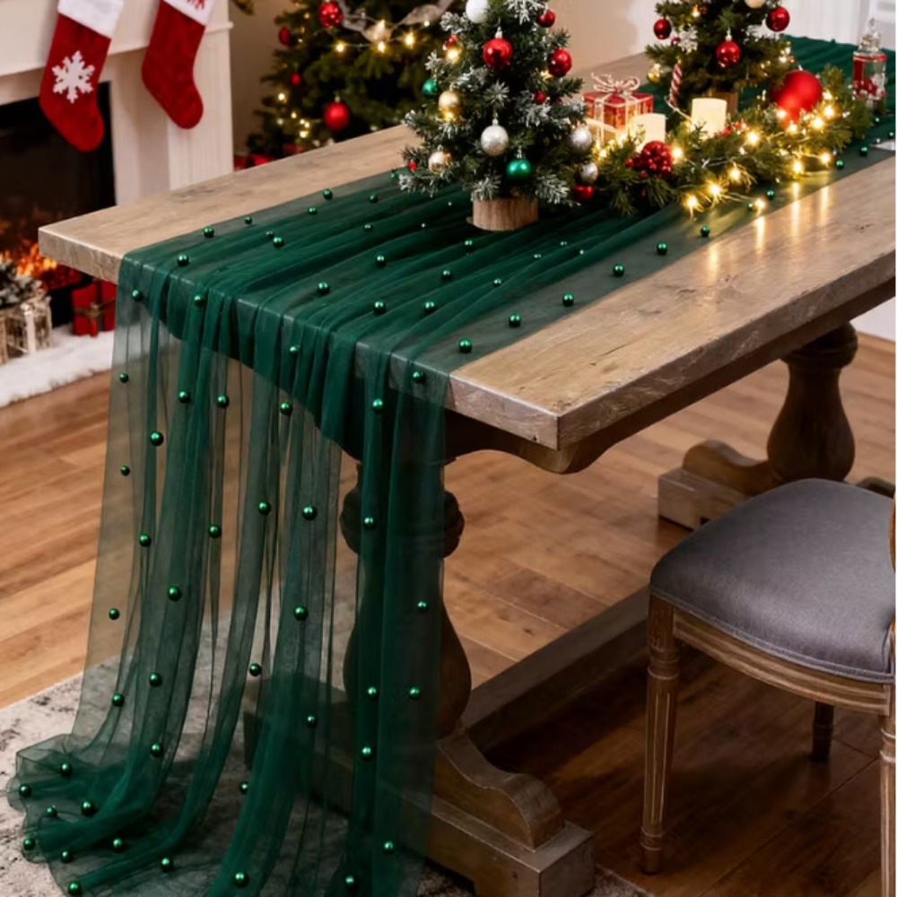 Dromerige luxe bruiloftstafell - Linen Table Runner recensie en prijs