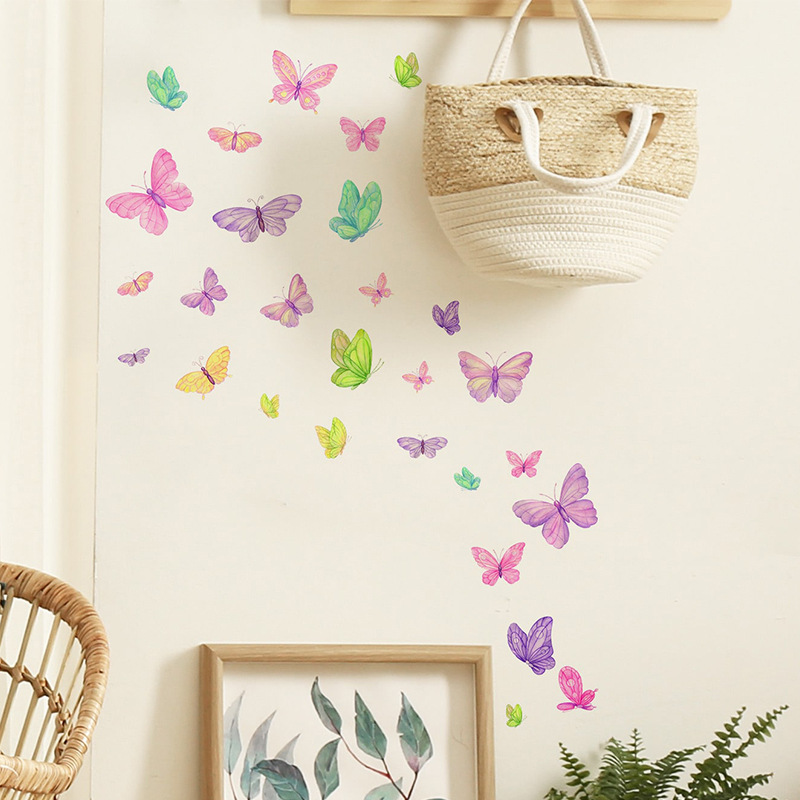 Romantische vlinder wandsticke - Home Decor Indonesia recensie en prijs