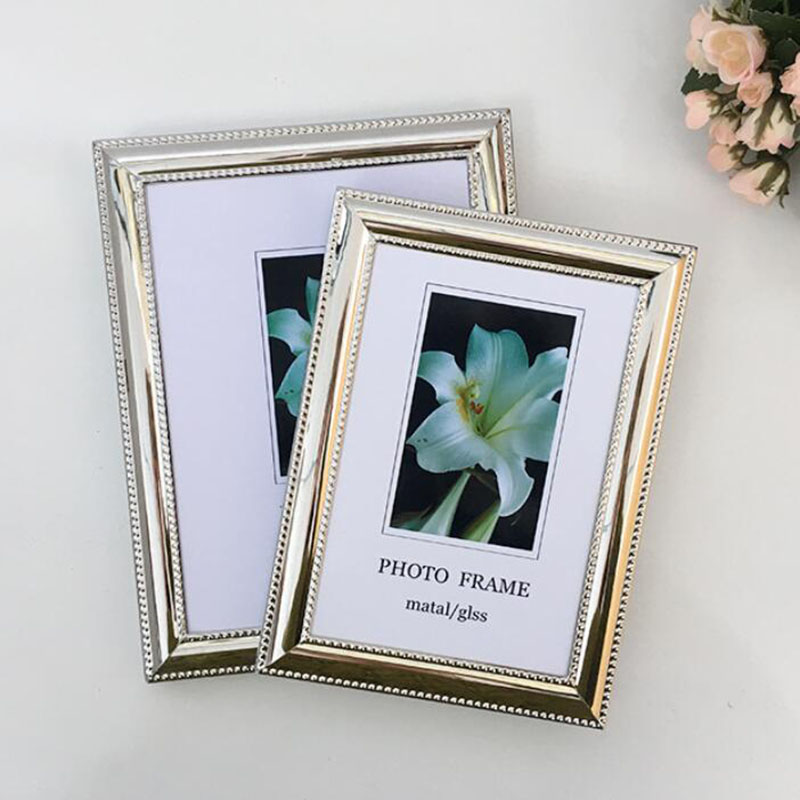 Europese stijl metalen zilverk - Bamboo Photo Frame recensie en prijs