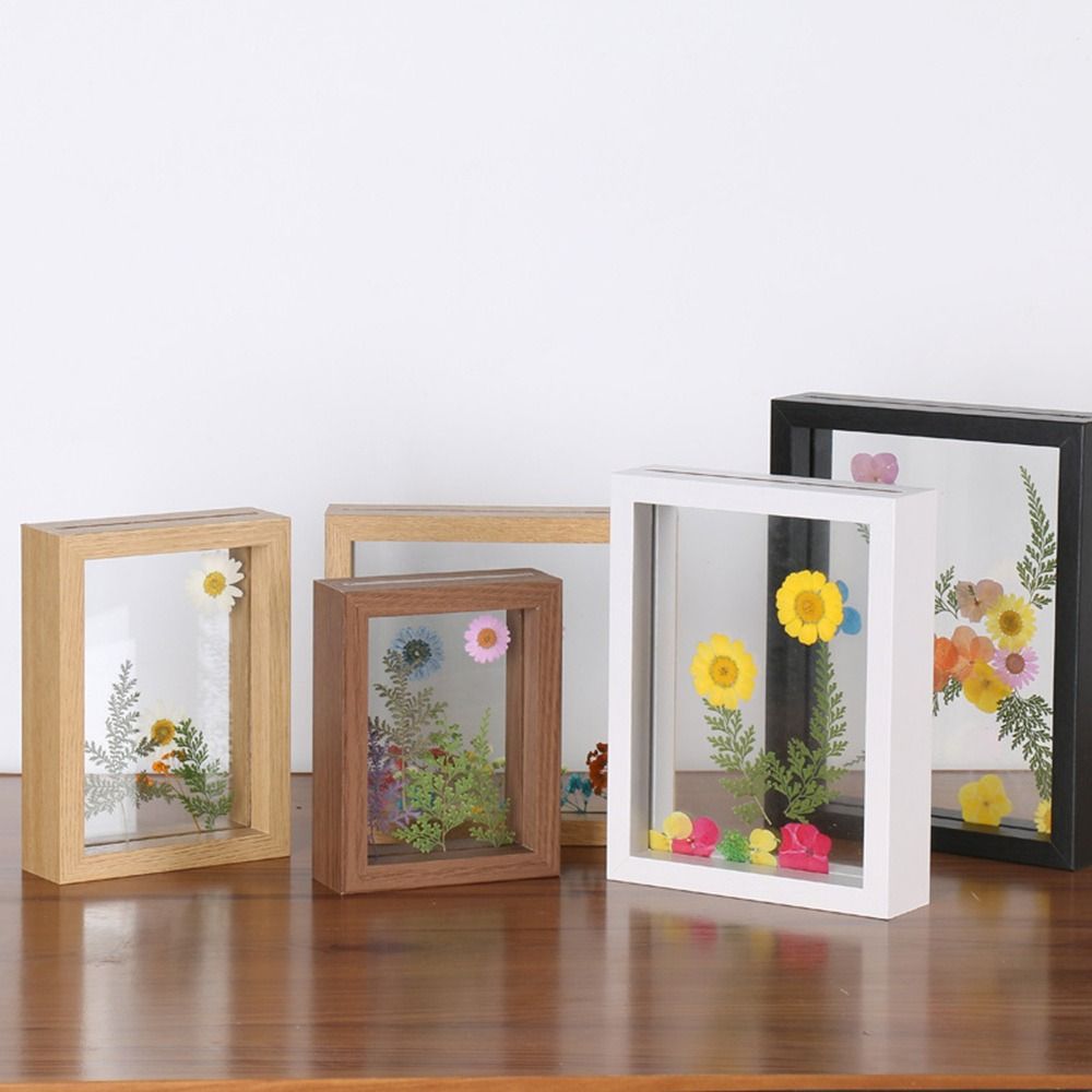 Houten glazen bladmonsterframe - Bamboo Photo Frame recensie en prijs