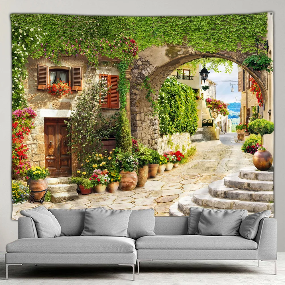 Buitentuin Poster Mediterrane  - Home Decor Indonesia recensie en prijs